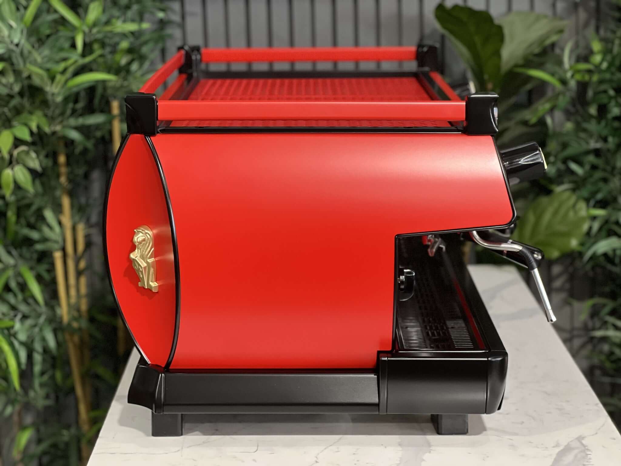La Marzocco GB5 Red - 3 Group Commercial Espresso Machine - Black