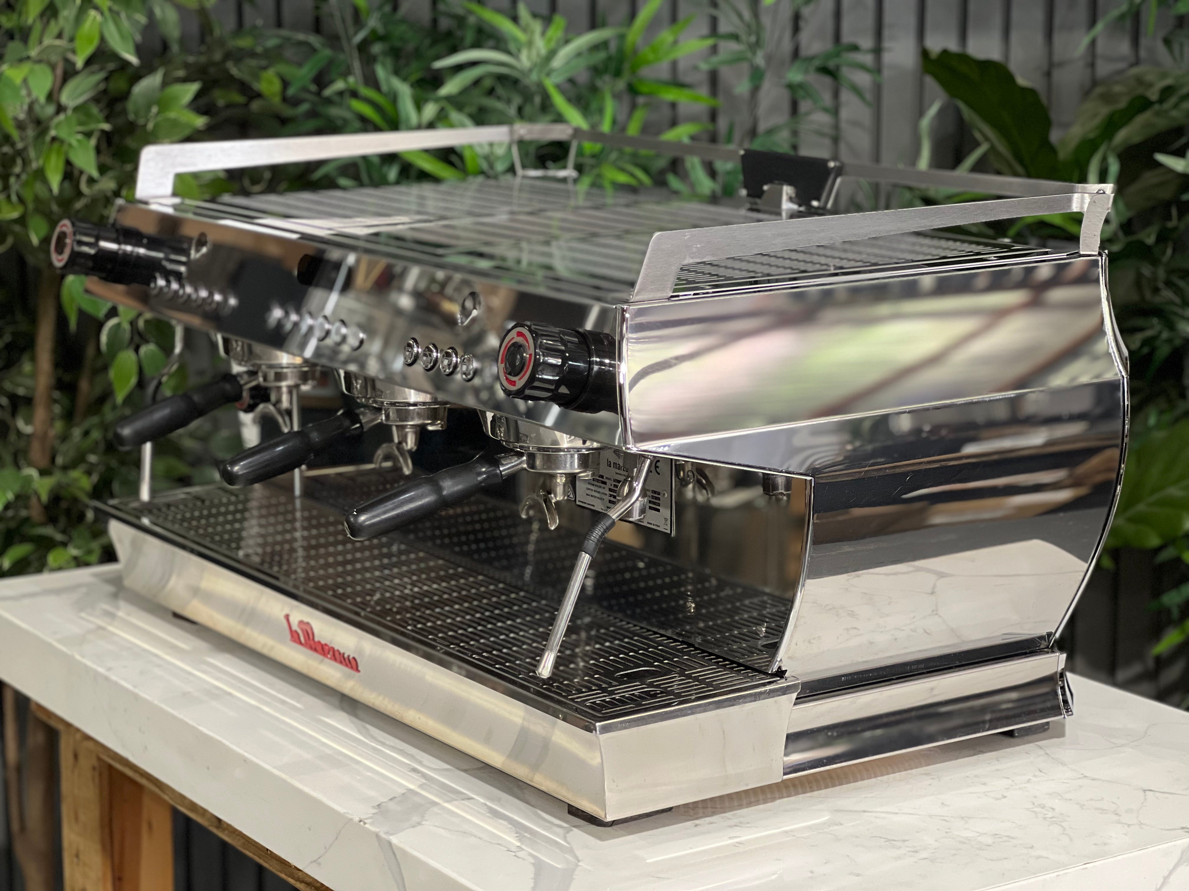 La Marzocco GB5 S Used - 3 Group Commercial Espresso Machine - Stainless