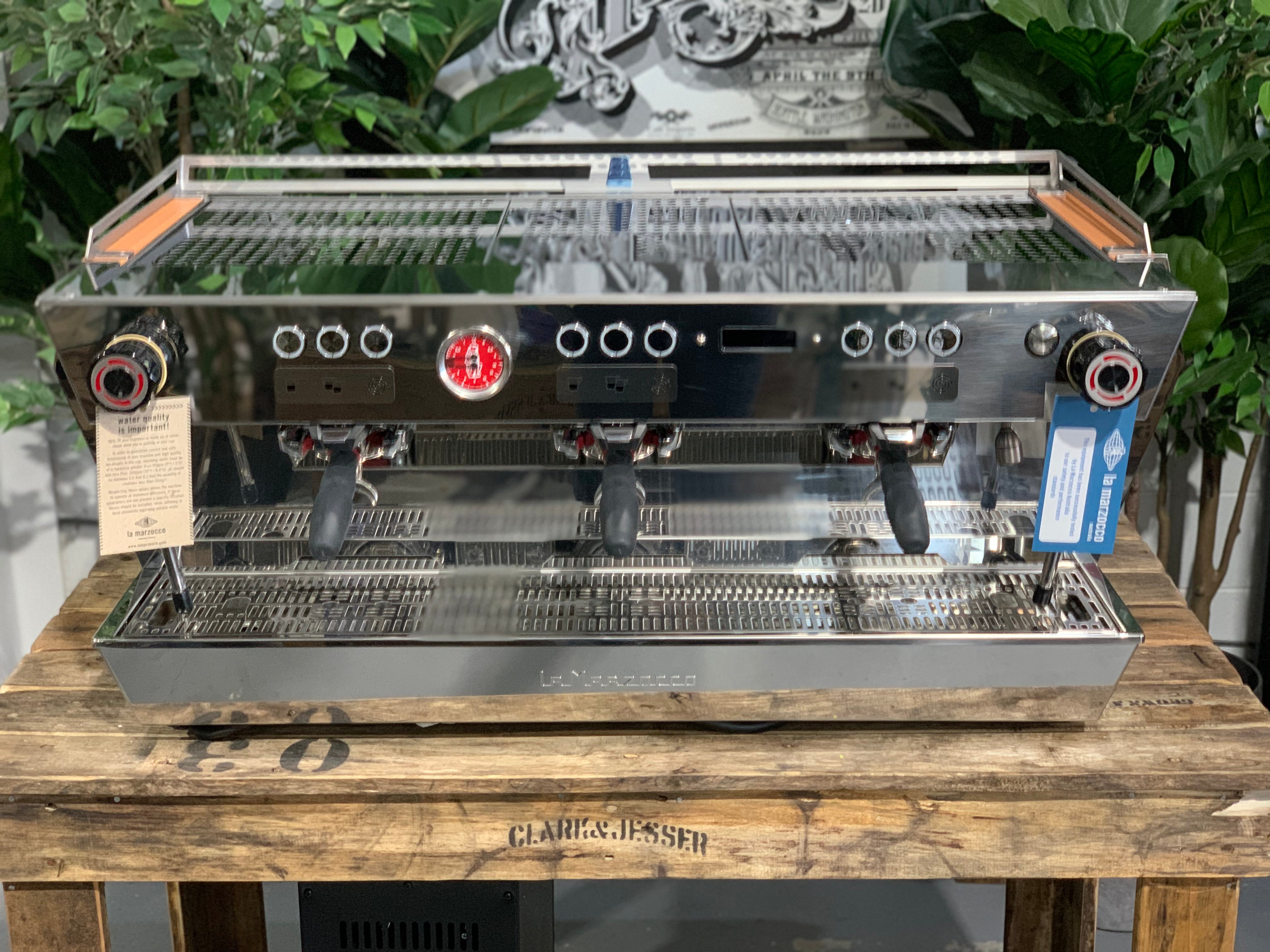 La Marzocco KB90 Peach - 3 Group Commercial Espresso Machine - Stainless
