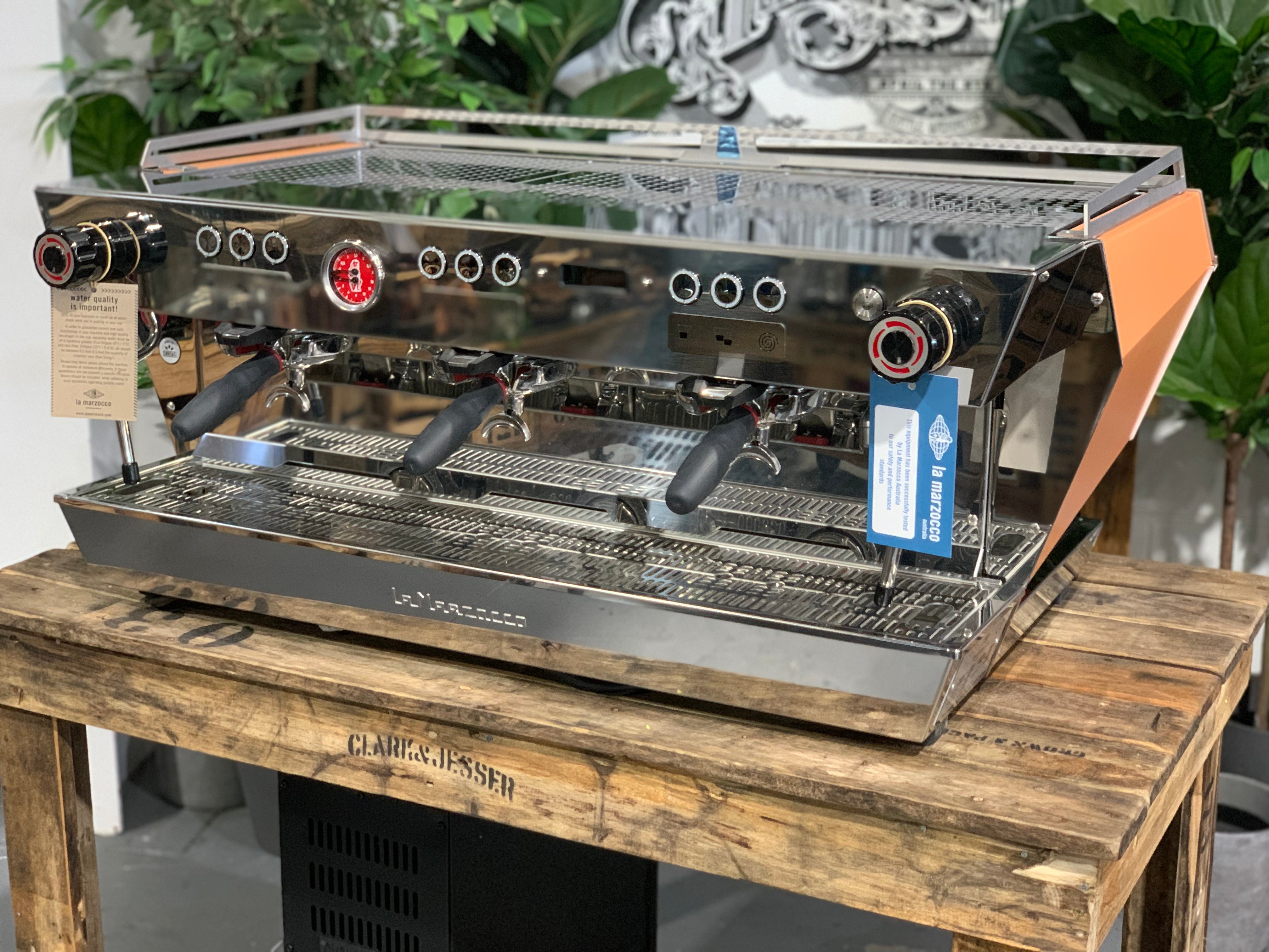 La Marzocco KB90 Peach - 3 Group Commercial Espresso Machine - Stainless