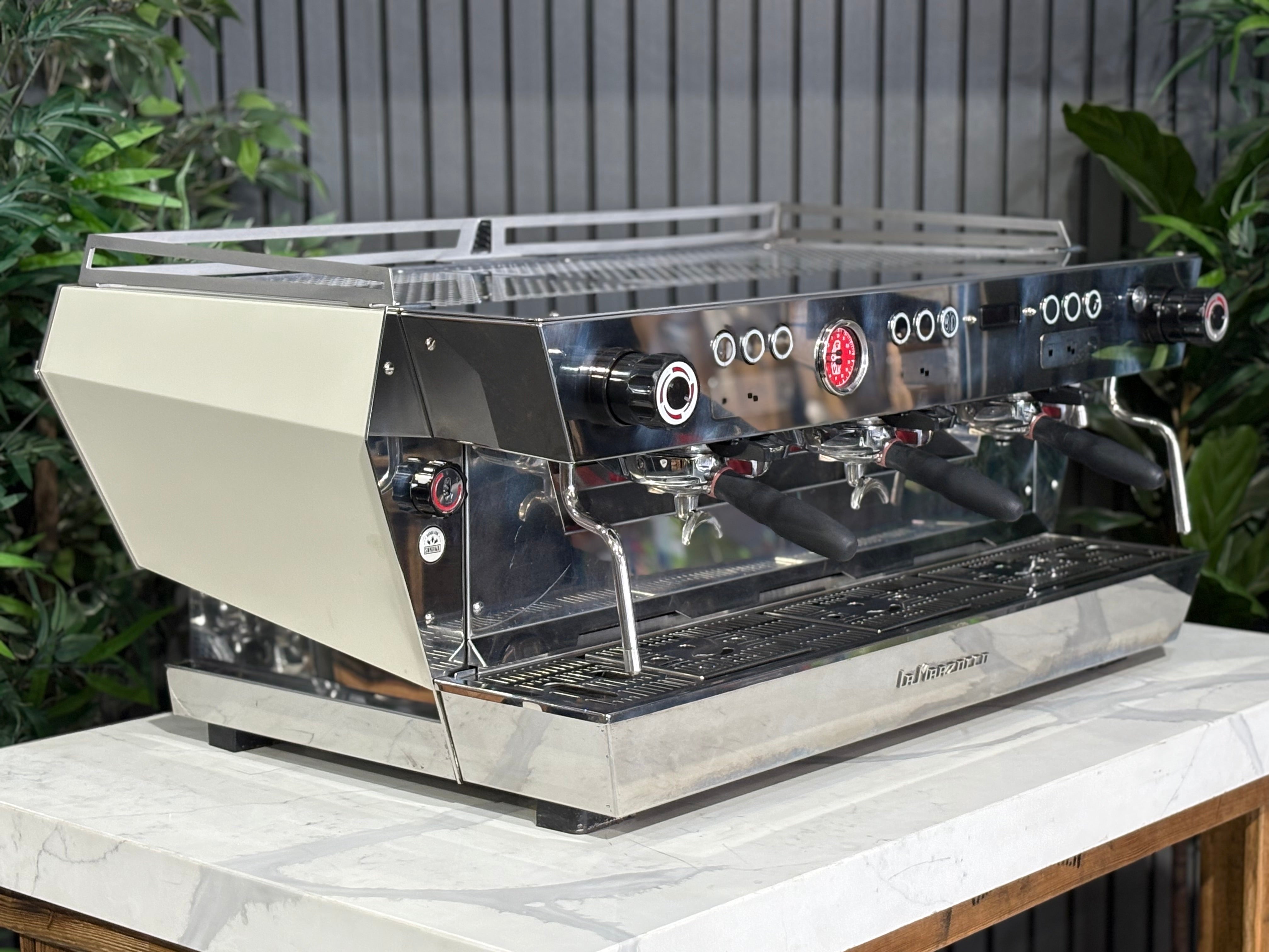 La Marzocco KB90 ABR - 3 Group Commercial Espresso Machine - White