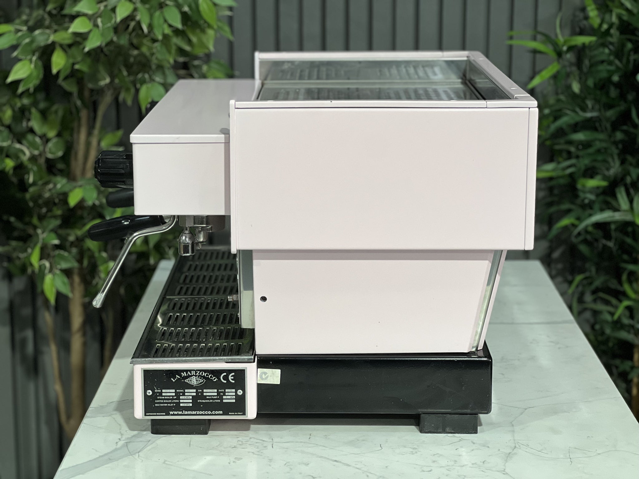La Marzocco Linea Classic Feather Boa - 2 Group Commercial Espresso Machine - Pink