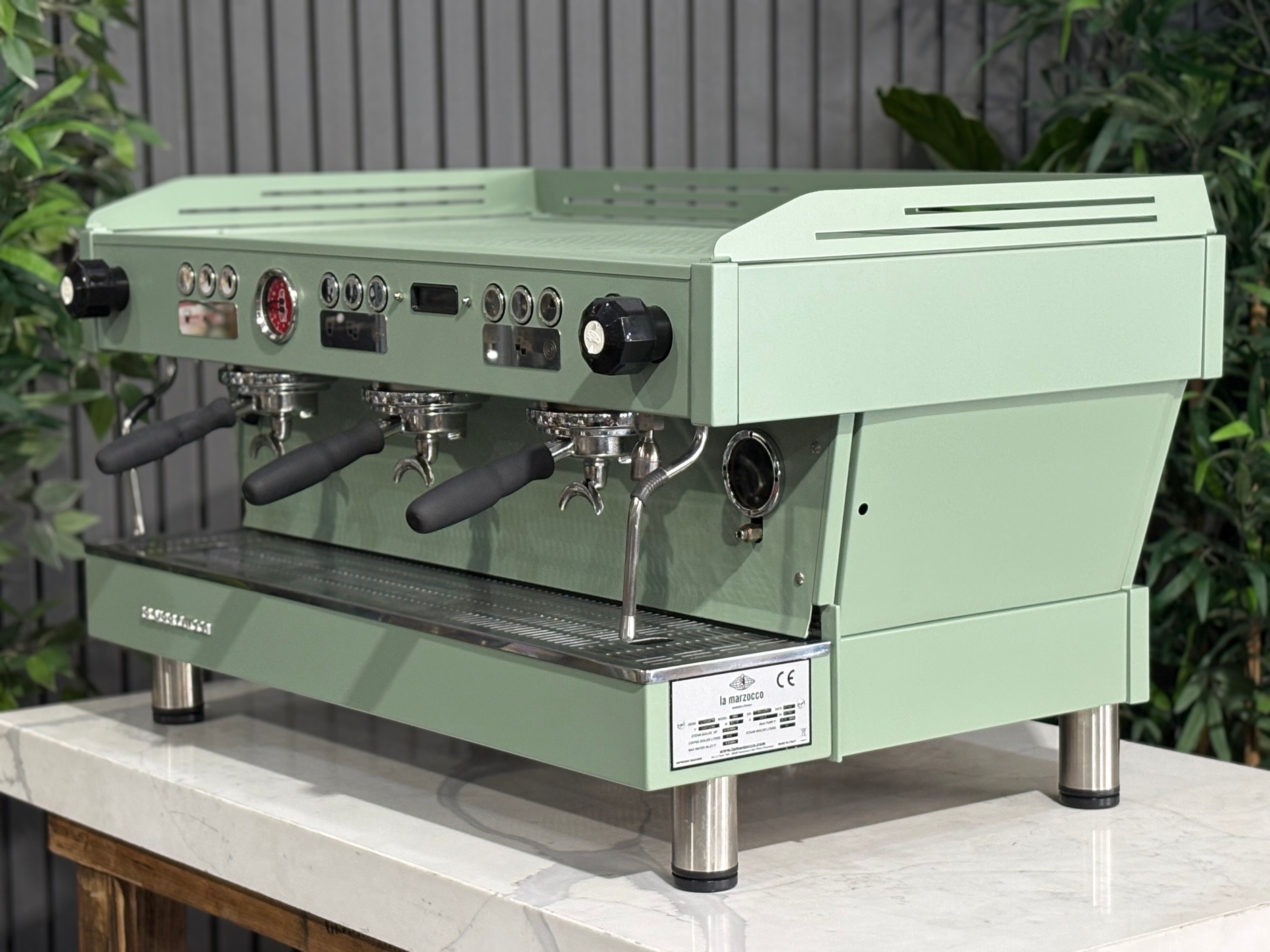 La Marzocco Linea PB Mint - 3 Group Commercial Espresso Machine - Green