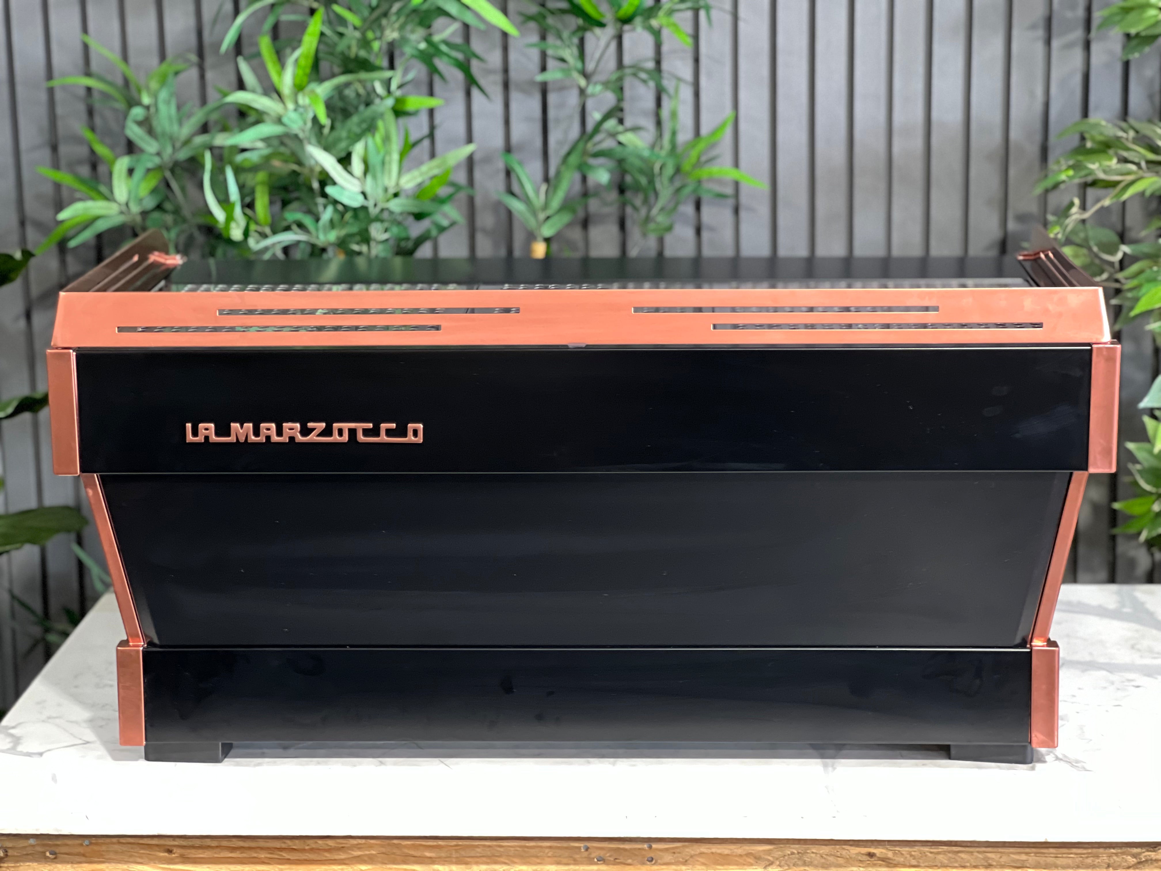 La Marzocco Linea PB Black - 3 Group Commercial Espresso Machine - Copper
