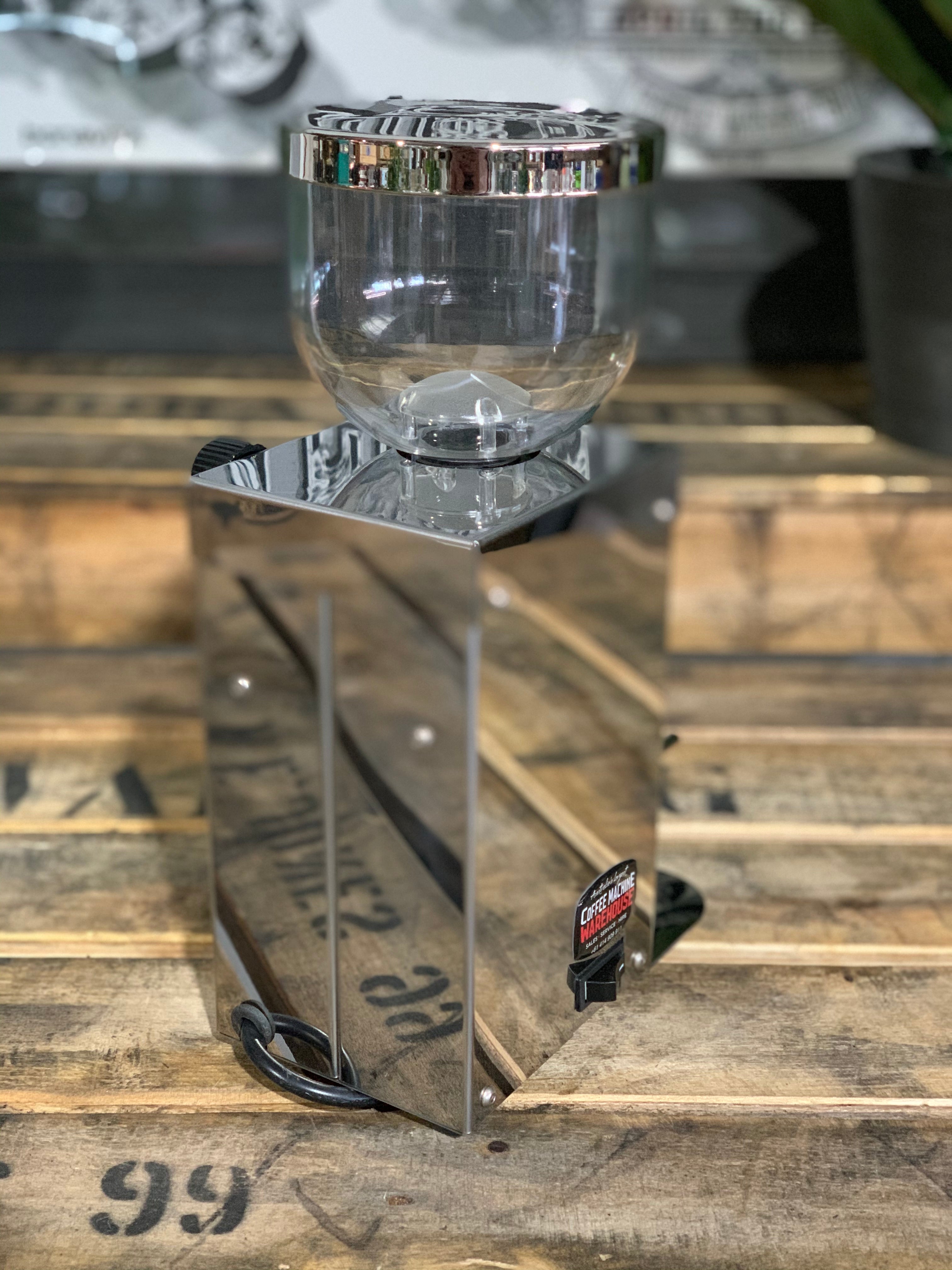 La Pavoni Kube Mill V2 - Coffee Grinder - Chrome