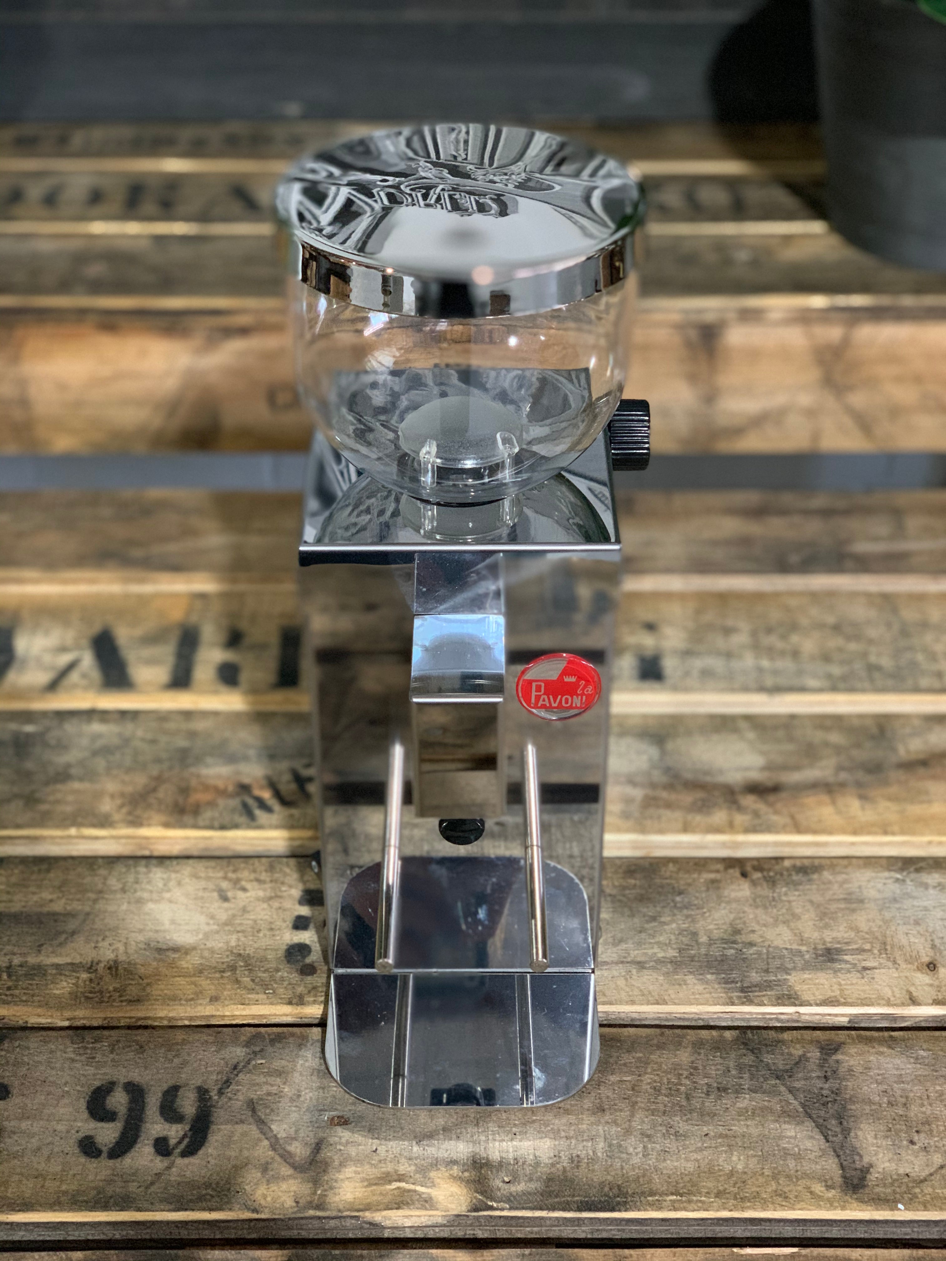 La Pavoni Kube Mill V2 - Coffee Grinder - Chrome