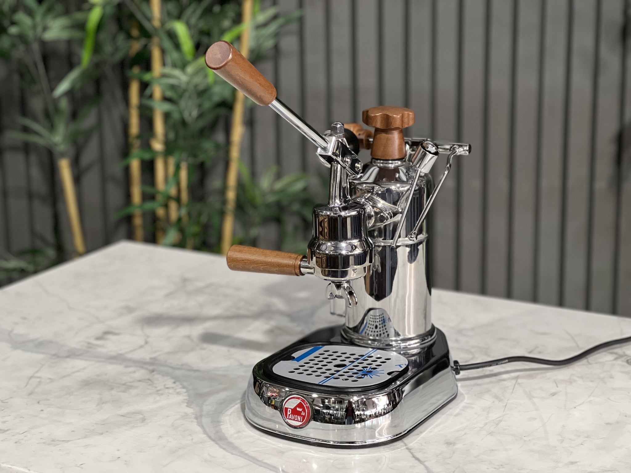 La Pavoni Professional Lusso - 1 Group Commercial Espresso Machine - Timber