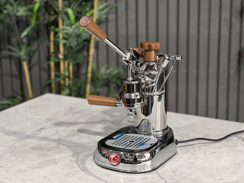 La Pavoni Professional Lusso - 1 Group Commercial Espresso Machine - Timber