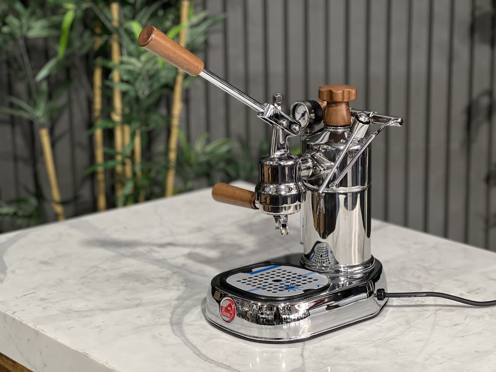 La Pavoni Professional Lusso - 1 Group Commercial Espresso Machine - Timber