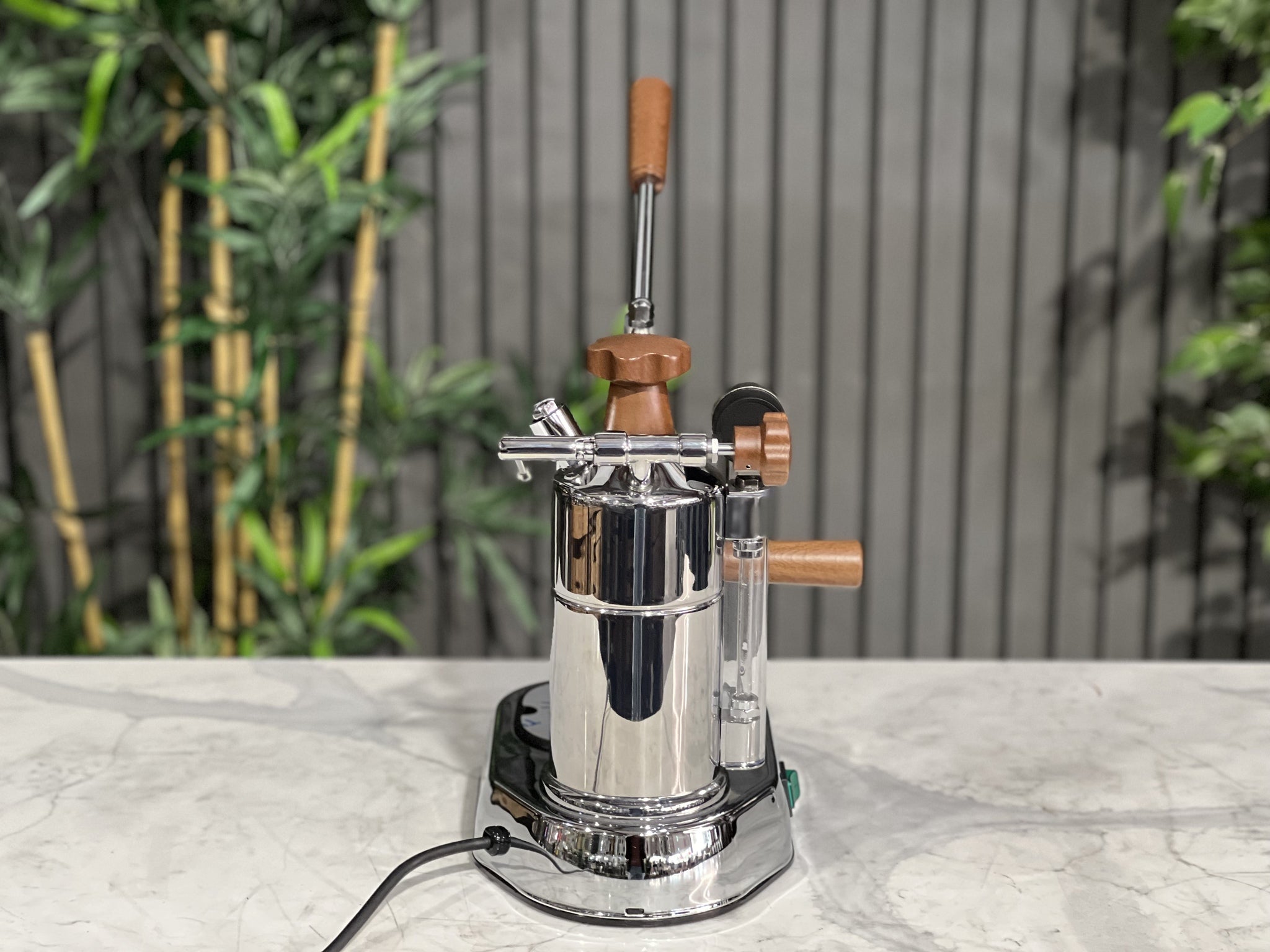 La Pavoni Professional Lusso - 1 Group Commercial Espresso Machine - Timber