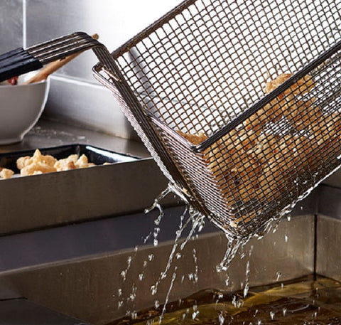 Luus Single V-Pan Fryer FV-45-NG - Natural Gas