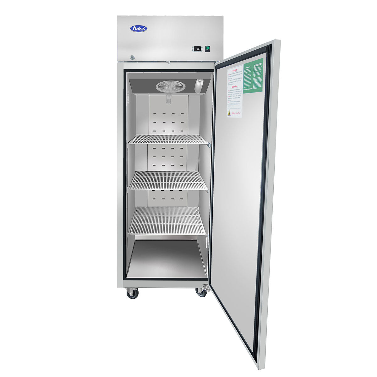 1 Door Commercial Upright Fridges Top Mounted | Atosa | MBF8004