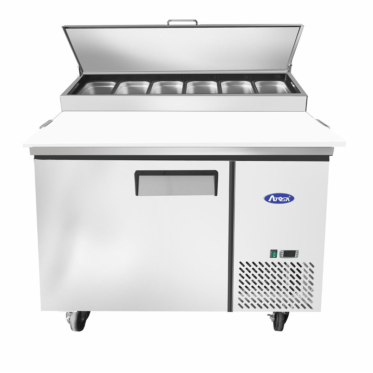 Commercial Pizza Prep Fridges Single Door | Atosa | MPF8201