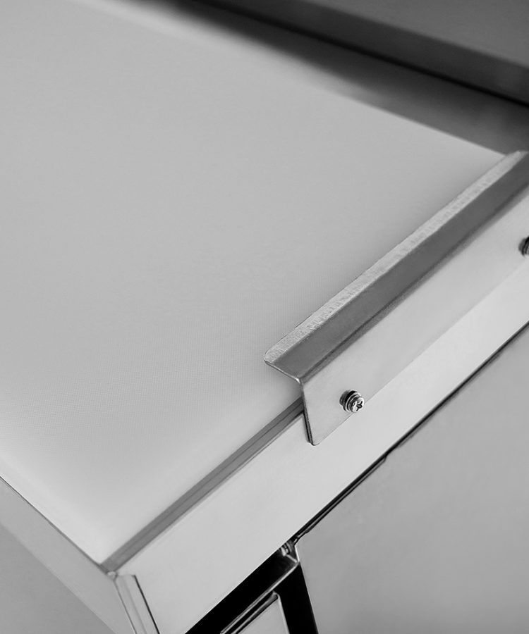 Commercial Pizza Prep Fridges Double Door | Atosa | MPF8202