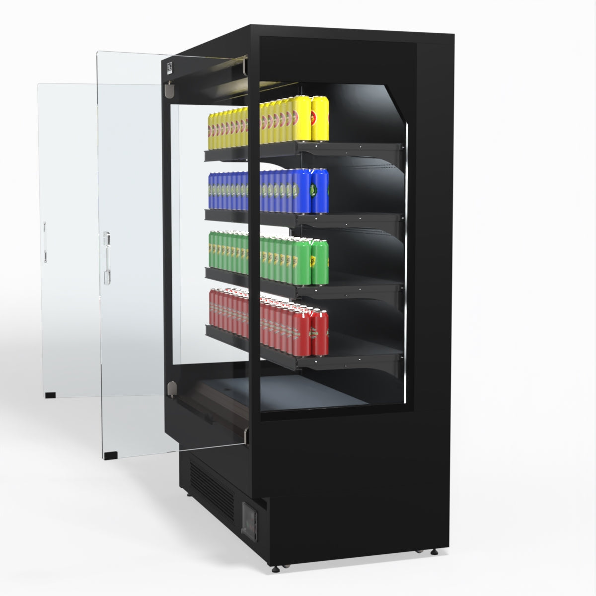AG 1315mm Supermarket Multi Deck Showcase 2 door Glass Fridge MSD1300