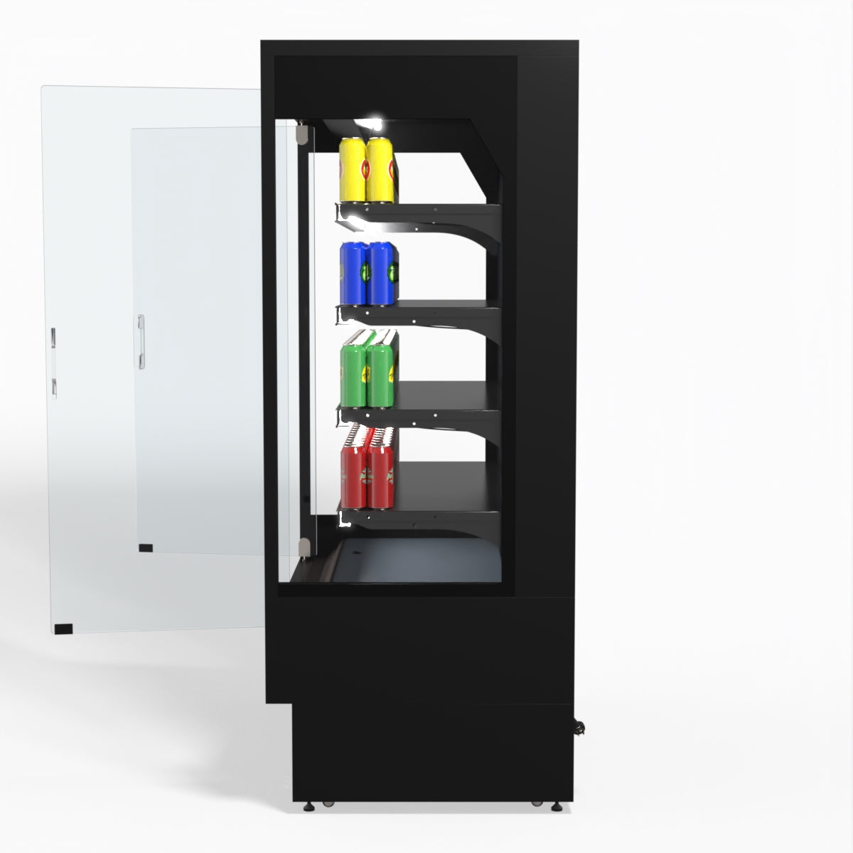 AG 1315mm Supermarket Multi Deck Showcase 2 door Glass Fridge MSD1300