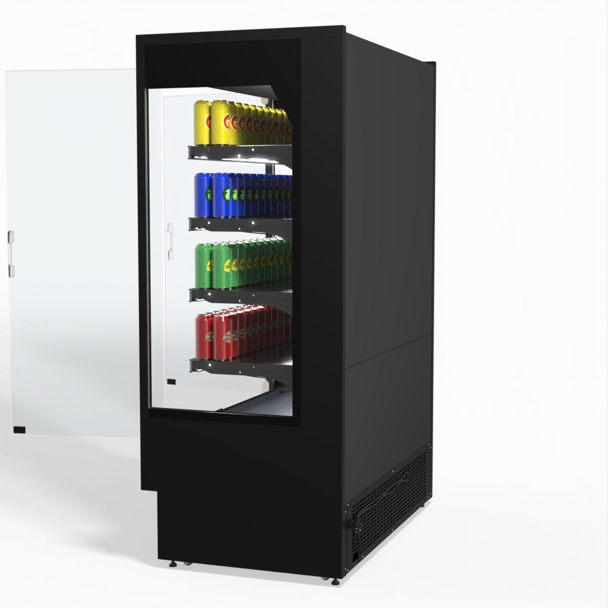 AG 1315mm Supermarket Multi Deck Showcase 2 door Glass Fridge MSD1300