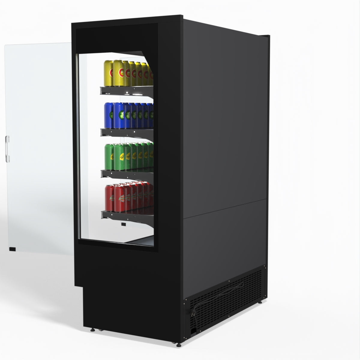 AG 1315mm Supermarket Multi Deck Showcase 2 door Glass Fridge MSD1300