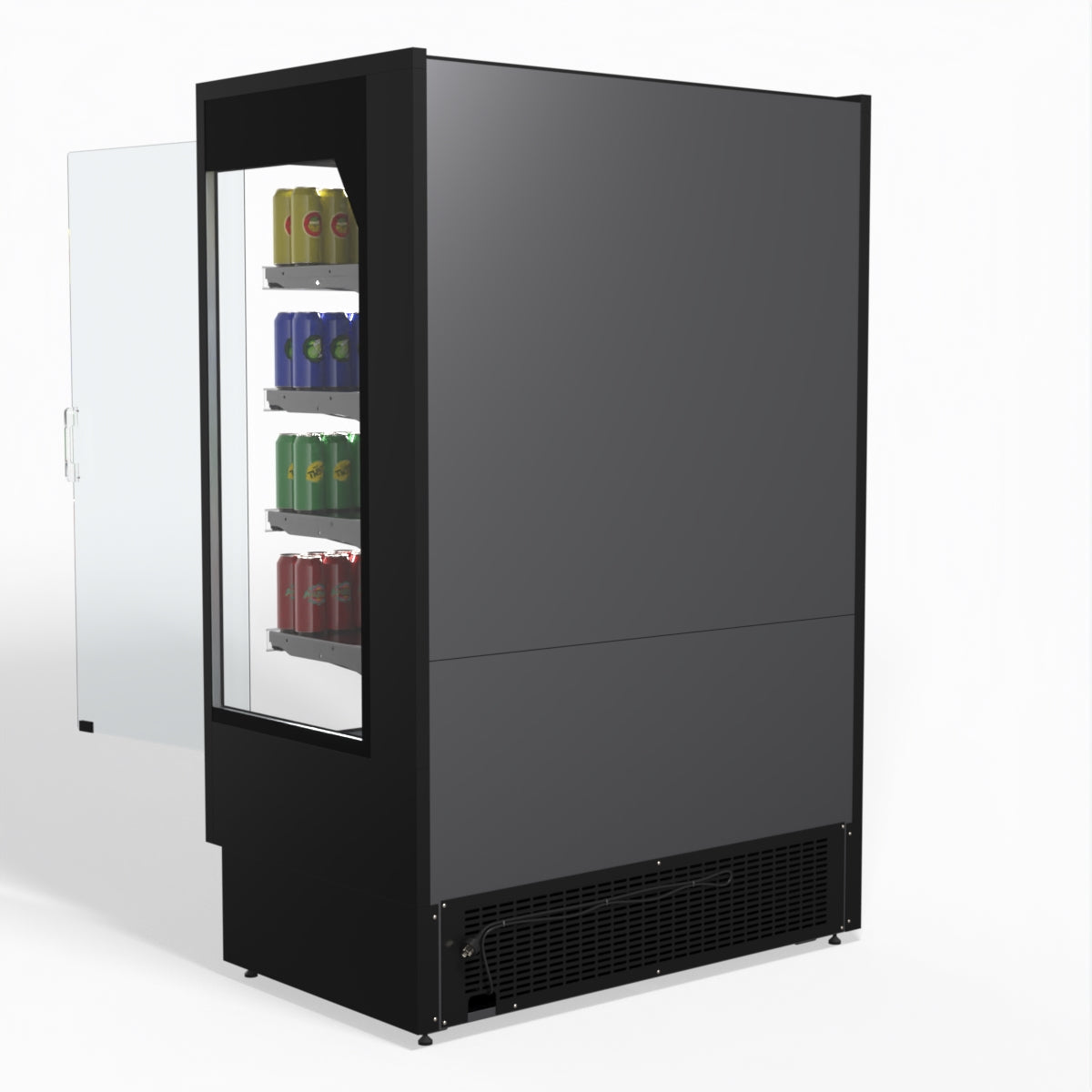 AG 1315mm Supermarket Multi Deck Showcase 2 door Glass Fridge MSD1300