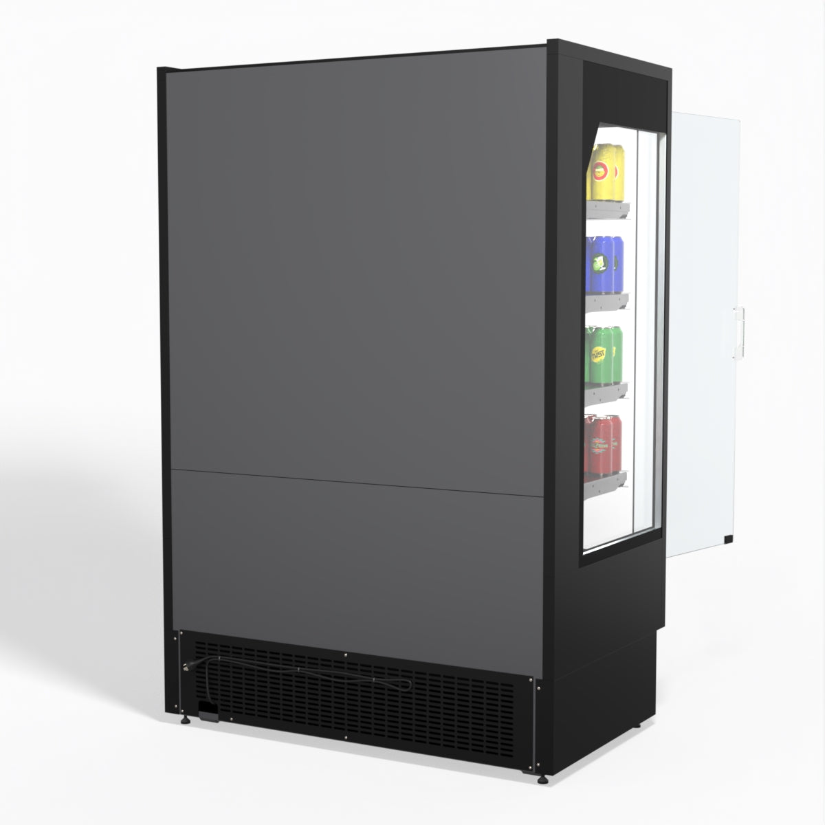AG 1315mm Supermarket Multi Deck Showcase 2 door Glass Fridge MSD1300