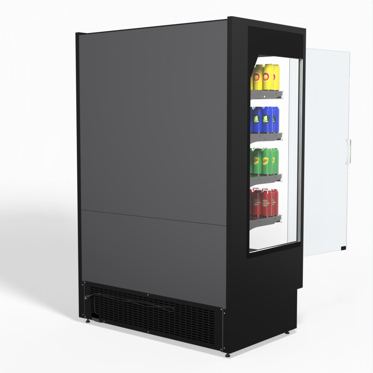 AG 1315mm Supermarket Multi Deck Showcase 2 door Glass Fridge MSD1300
