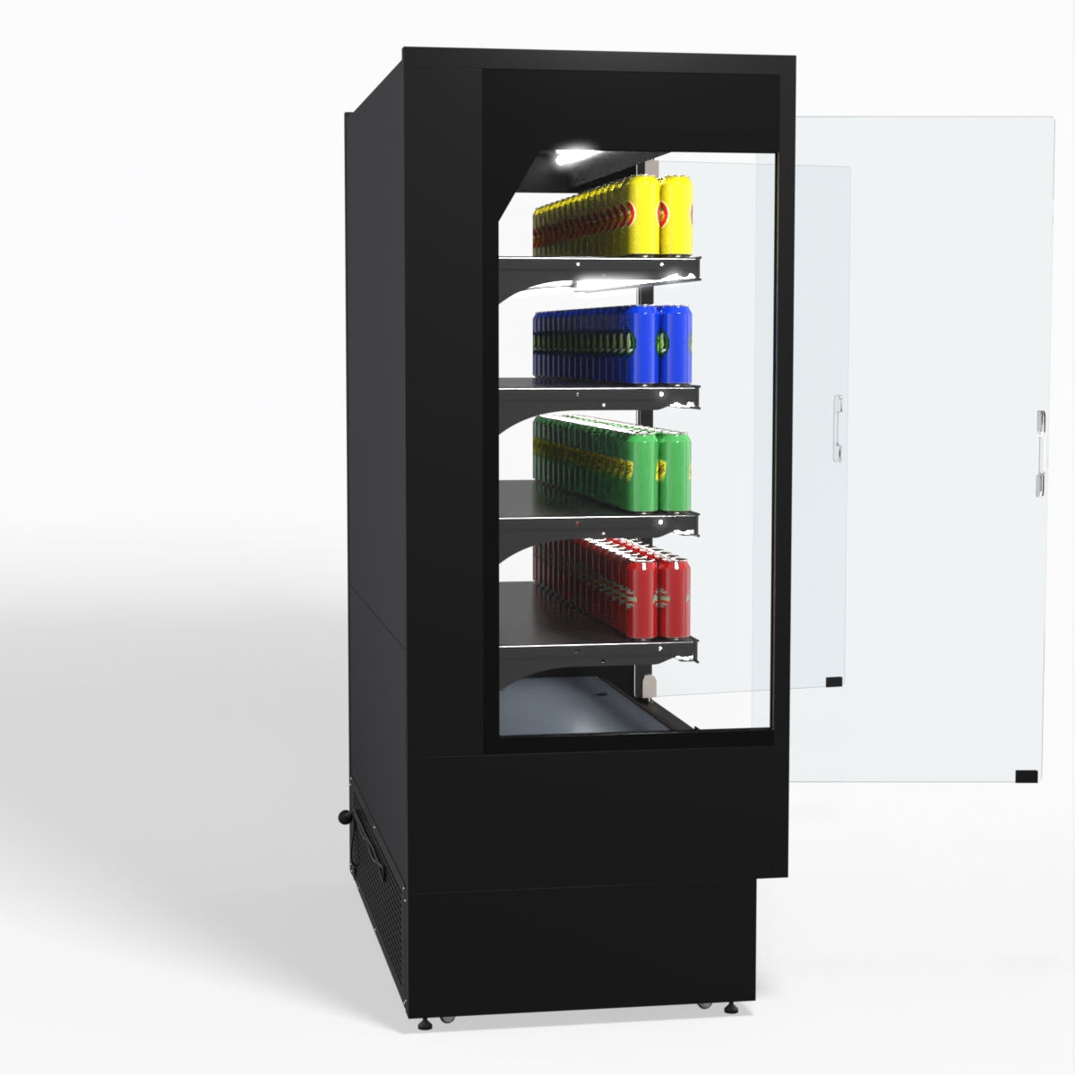 AG 1315mm Supermarket Multi Deck Showcase 2 door Glass Fridge MSD1300