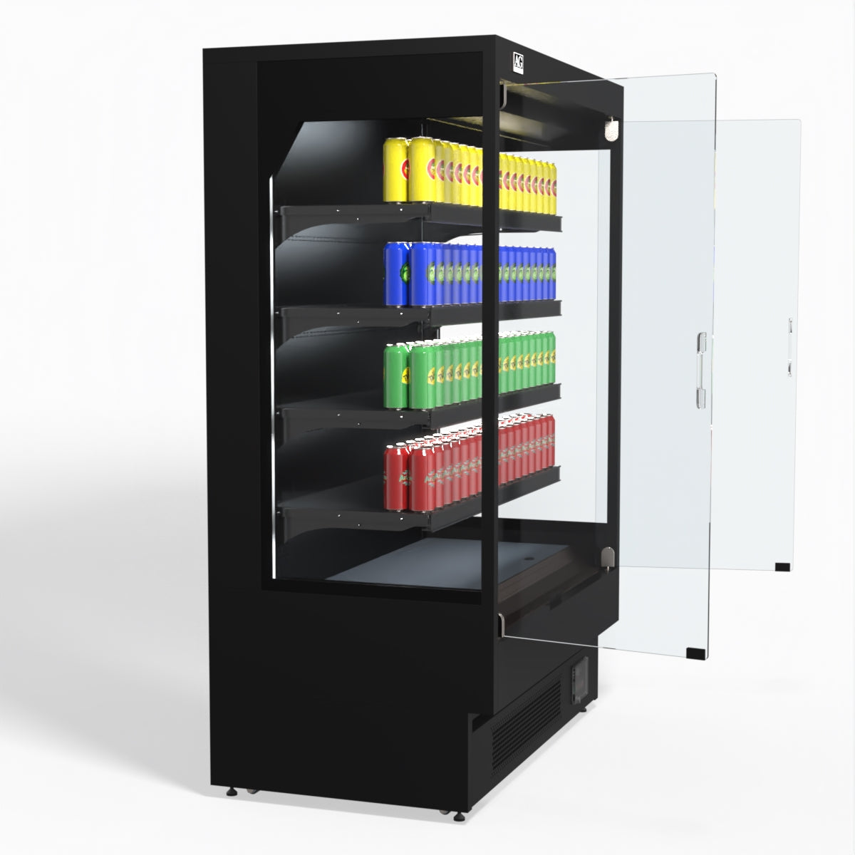 AG 1315mm Supermarket Multi Deck Showcase 2 door Glass Fridge MSD1300