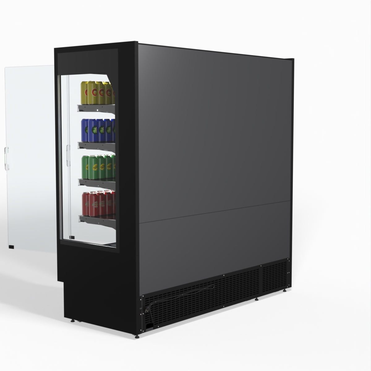 AG 1940mm Supermarket Multi Deck Showcase 3 door Glass Fridge MSD2000