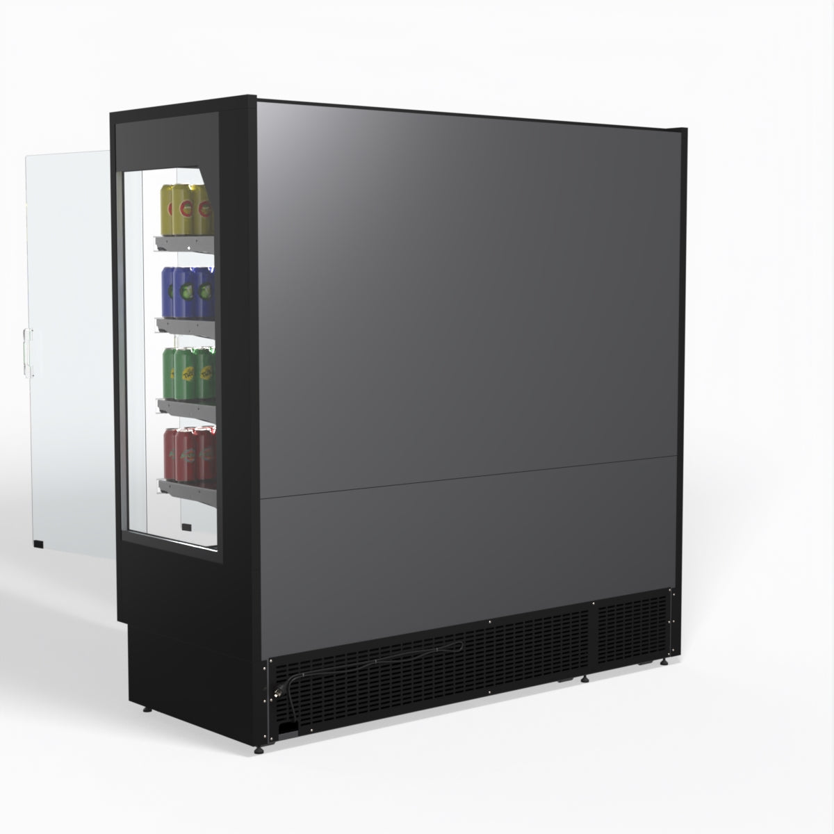 AG 1940mm Supermarket Multi Deck Showcase 3 door Glass Fridge MSD2000