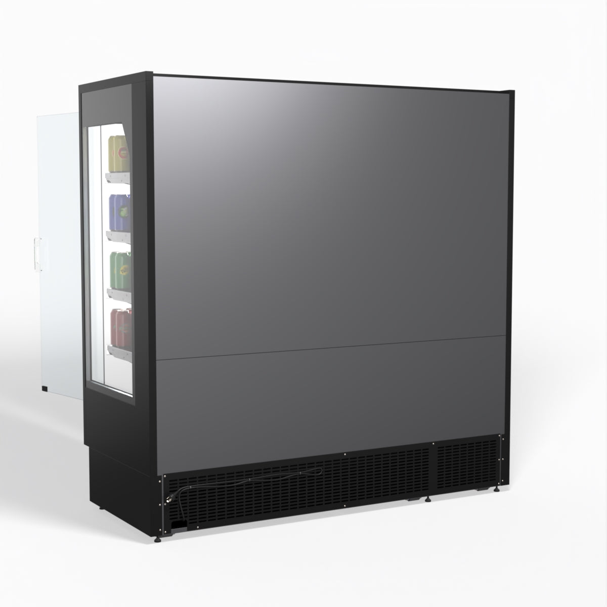 AG 1940mm Supermarket Multi Deck Showcase 3 door Glass Fridge MSD2000