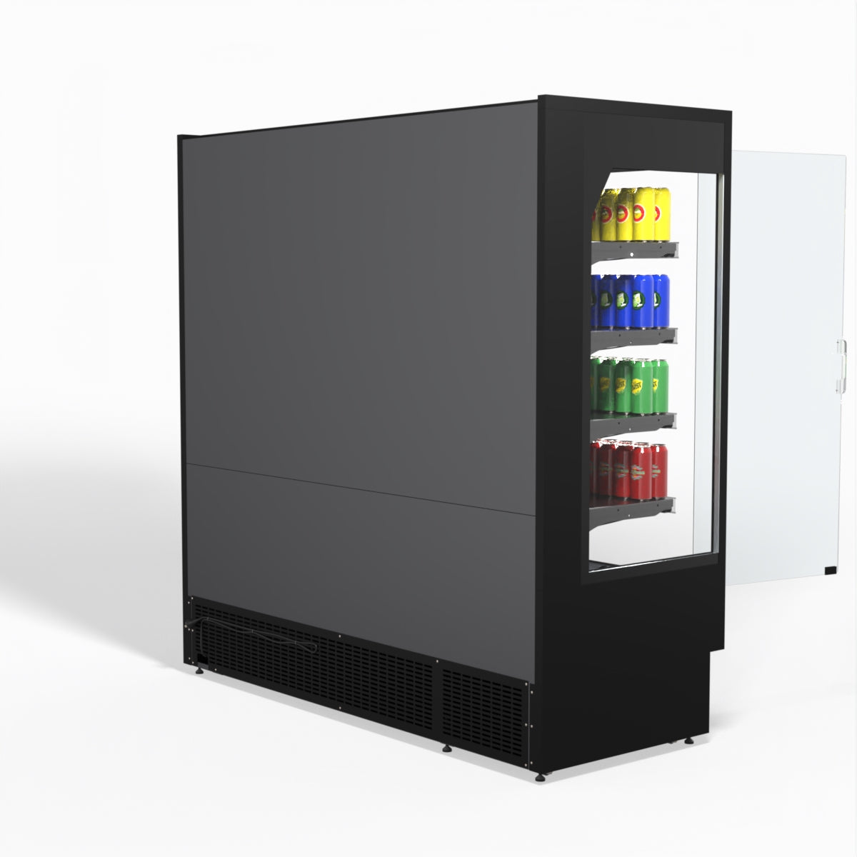 AG 1940mm Supermarket Multi Deck Showcase 3 door Glass Fridge MSD2000