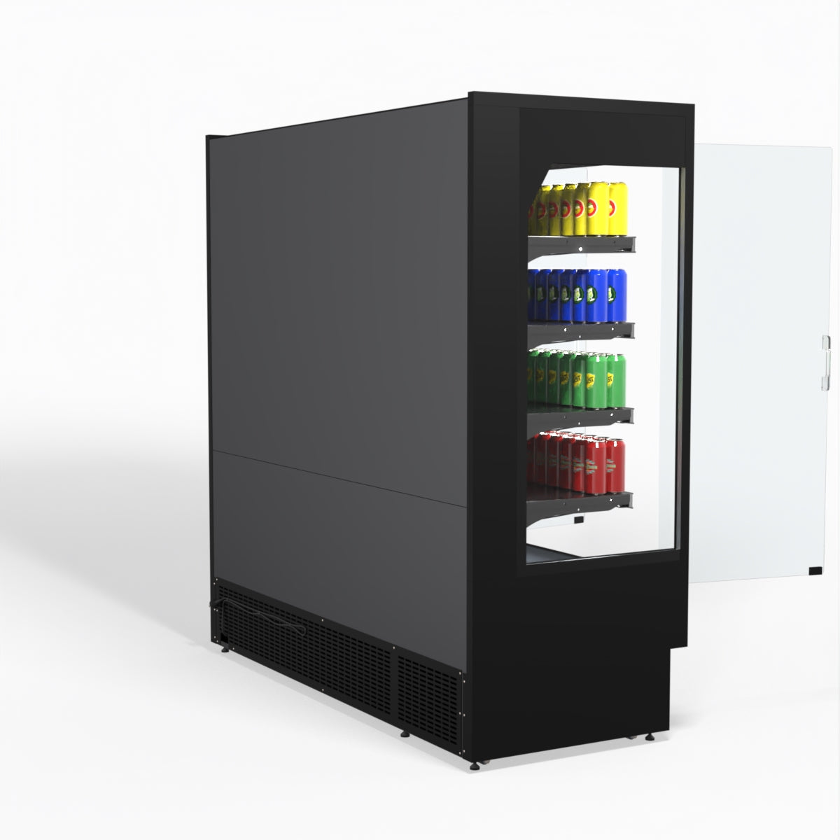 AG 1940mm Supermarket Multi Deck Showcase 3 door Glass Fridge MSD2000