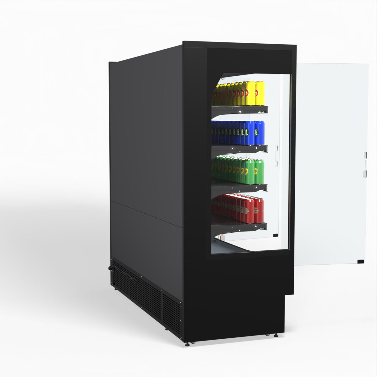 AG 1940mm Supermarket Multi Deck Showcase 3 door Glass Fridge MSD2000