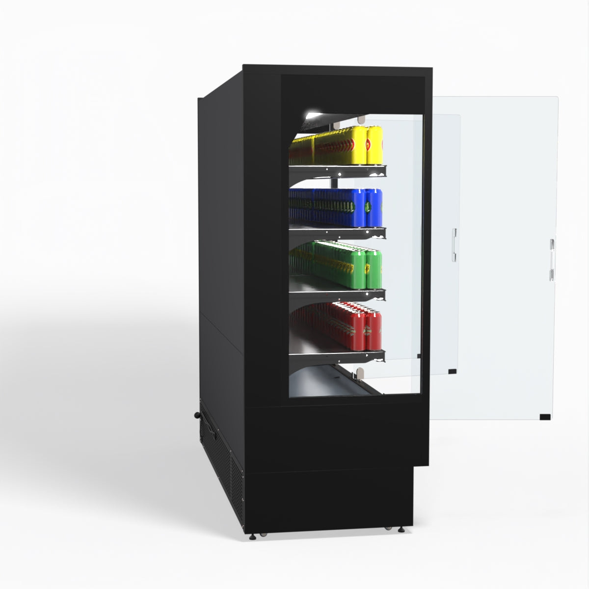 AG 1940mm Supermarket Multi Deck Showcase 3 door Glass Fridge MSD2000
