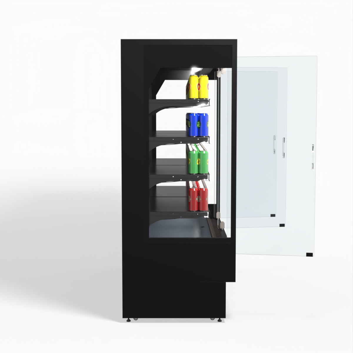 AG 1940mm Supermarket Multi Deck Showcase 3 door Glass Fridge MSD2000