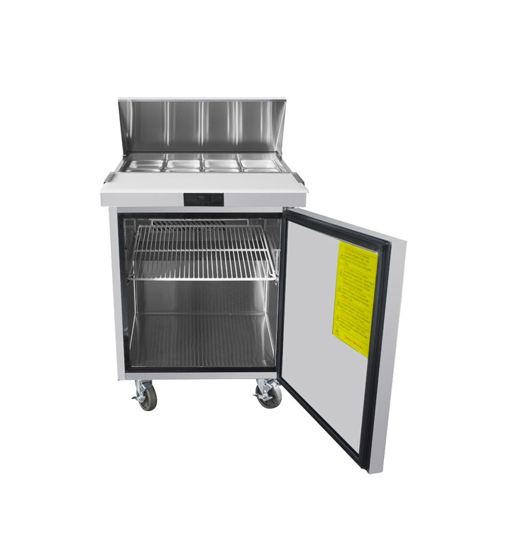 Commercial Salad Bar Fridges Single Door | Atosa | MSF8301