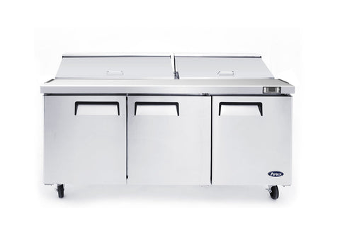 Commercial Salad Bar Fridges Three Door | Atosa | MSF8304