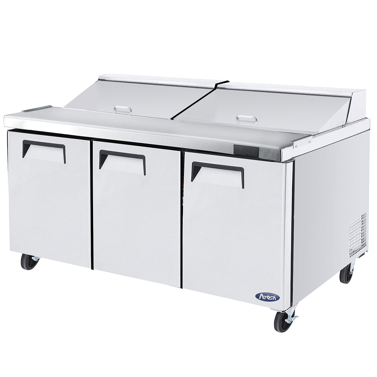 Commercial Salad Bar Fridges Three Door | Atosa | MSF8304