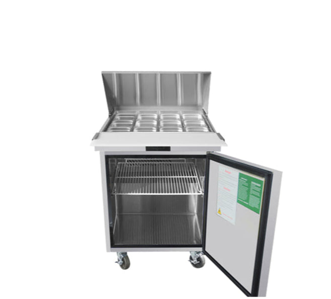 Commercial Salad Bar Fridges 698mm | Atosa | MSF8305