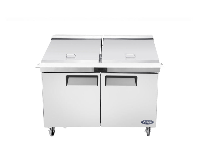 Commercial Salad Bar Fridges 2 Door Mega Top | Atosa | MSF8307