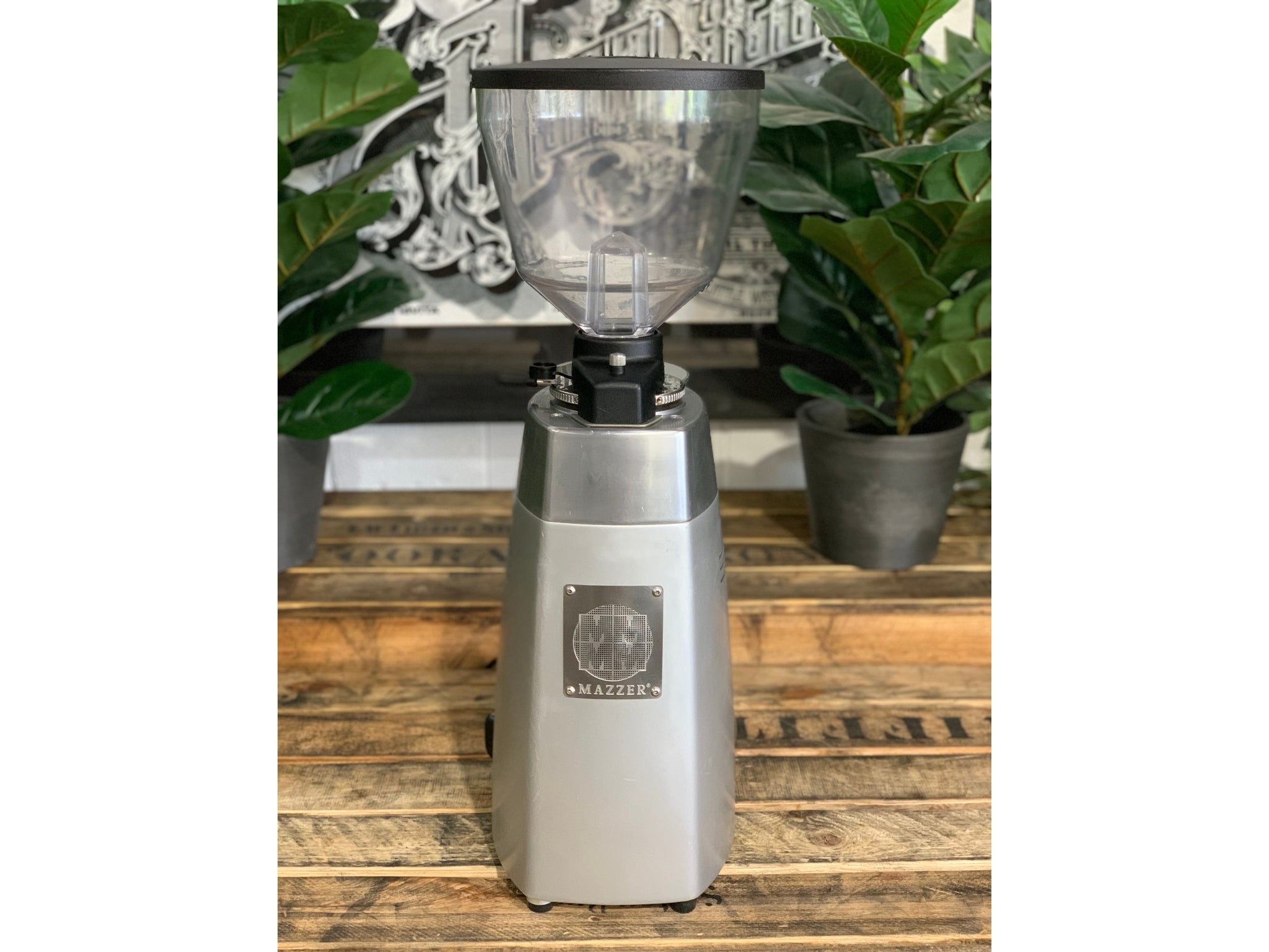Mazzer Kony Electronic - Coffee Grinder - Silver