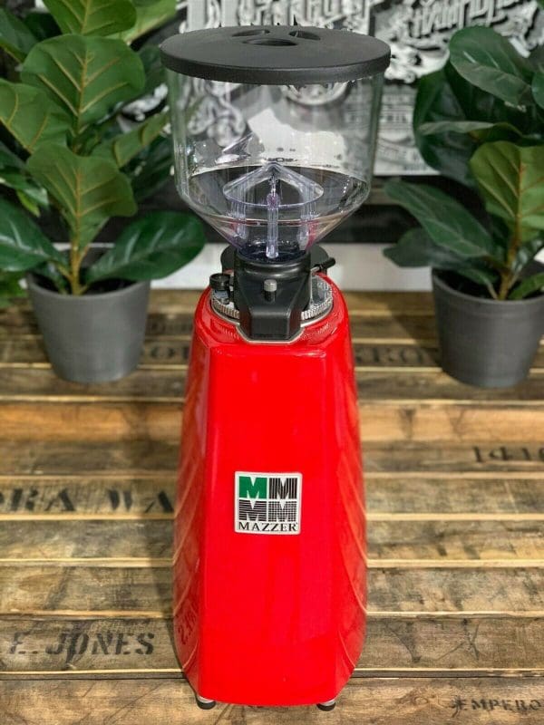 Mazzer Robur Automatic - Coffee Grinder - Red