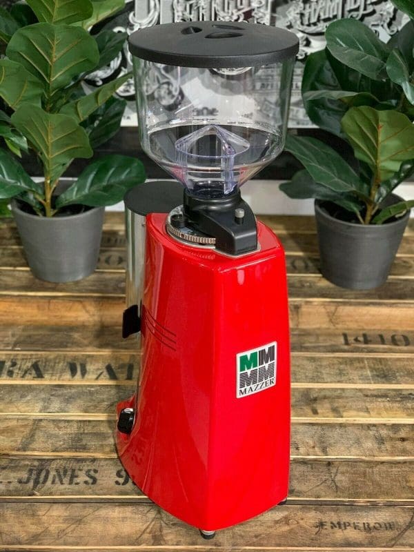 Mazzer Robur Automatic - Coffee Grinder - Red