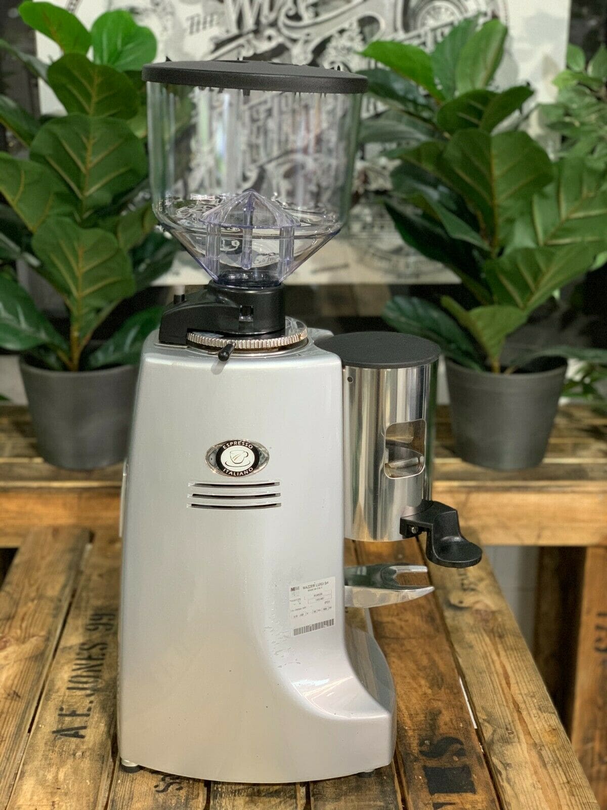 Mazzer Robur Automatic - Coffee Grinder - Silver