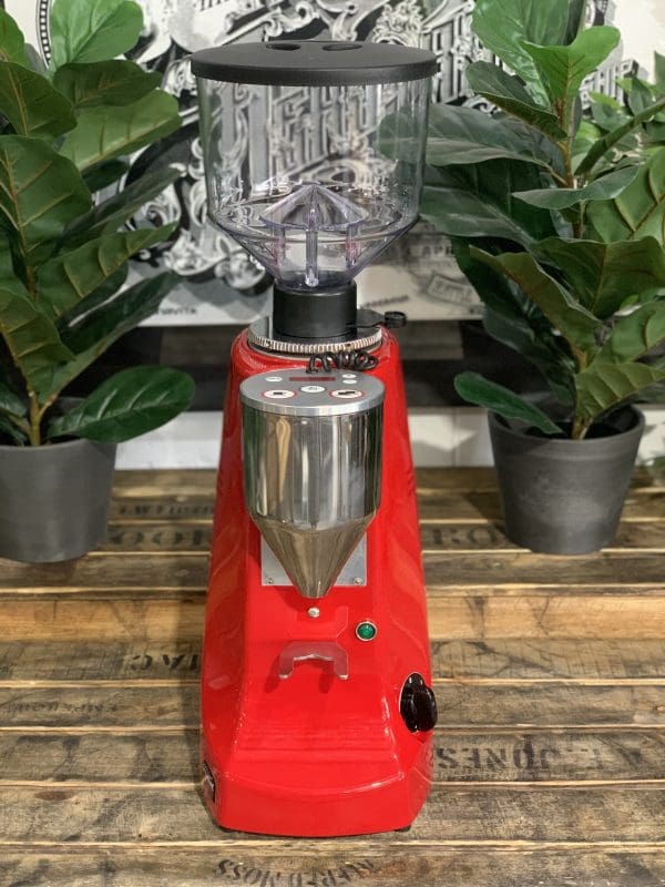 Mazzer Robur Electronic - Coffee Grinder - Red