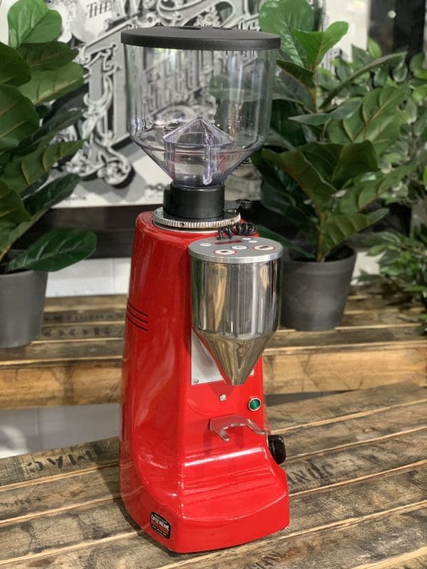 Mazzer Robur Electronic - Coffee Grinder - Red