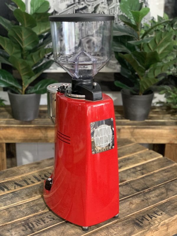 Mazzer Robur Electronic - Coffee Grinder - Red