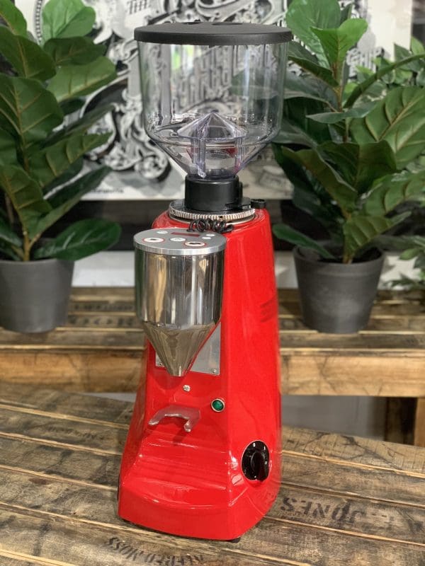 Mazzer Robur Electronic - Coffee Grinder - Red