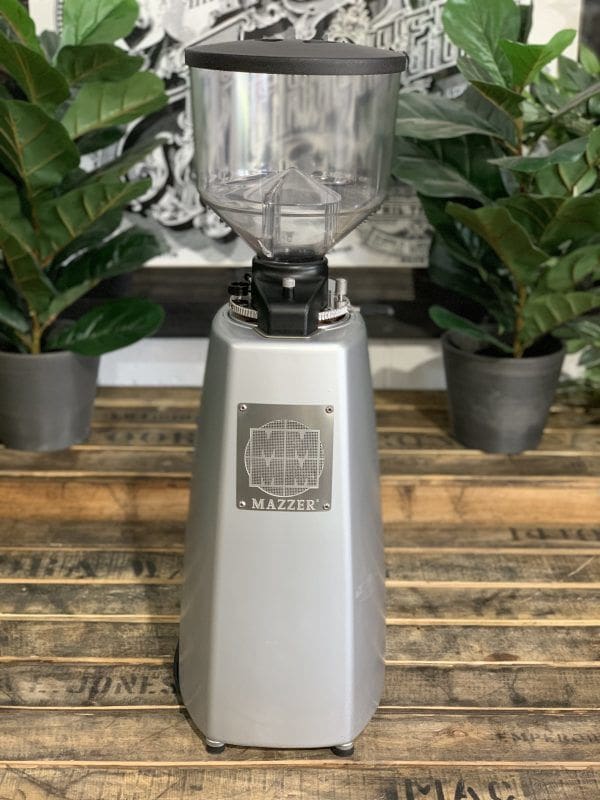 Mazzer Robur Electronic - Coffee Grinder - Silver