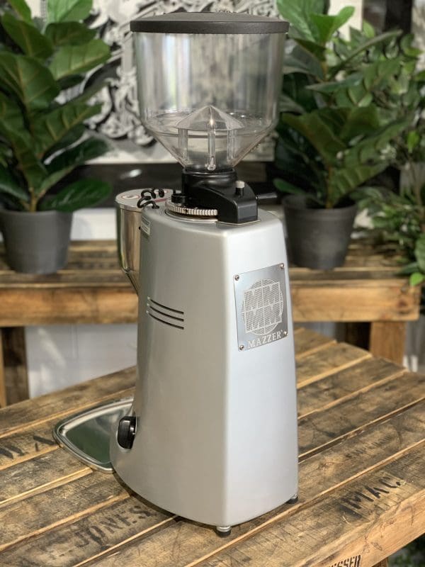 Mazzer Robur Electronic - Coffee Grinder - Silver